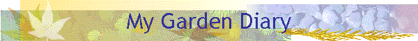 My Garden Diary